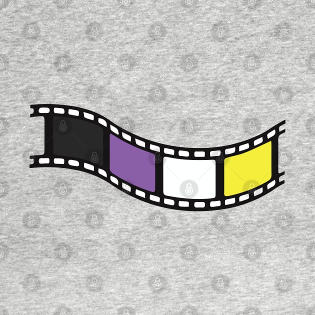Film Strip - Non-Binary Pride by LaLunaWinters